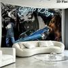 Snoop Dogg Wall Tapestry Aesthetic Wall Hanging Printed Fabric Blanket Decorative Tapestries for Bedroom Living Room Home Decor