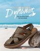 Men's Casual Large Size Lightweight Beach Sandals with Handmade Stitching