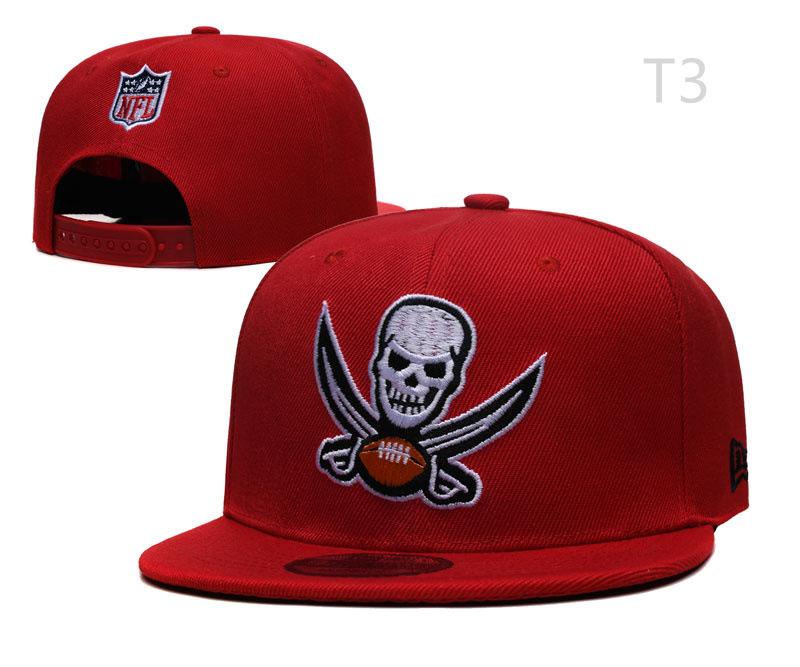 Nfl New Embroidered Buckle Cap Flat Edge American Football Team Cap Pirate Hat Visor Sa Baseball Cap