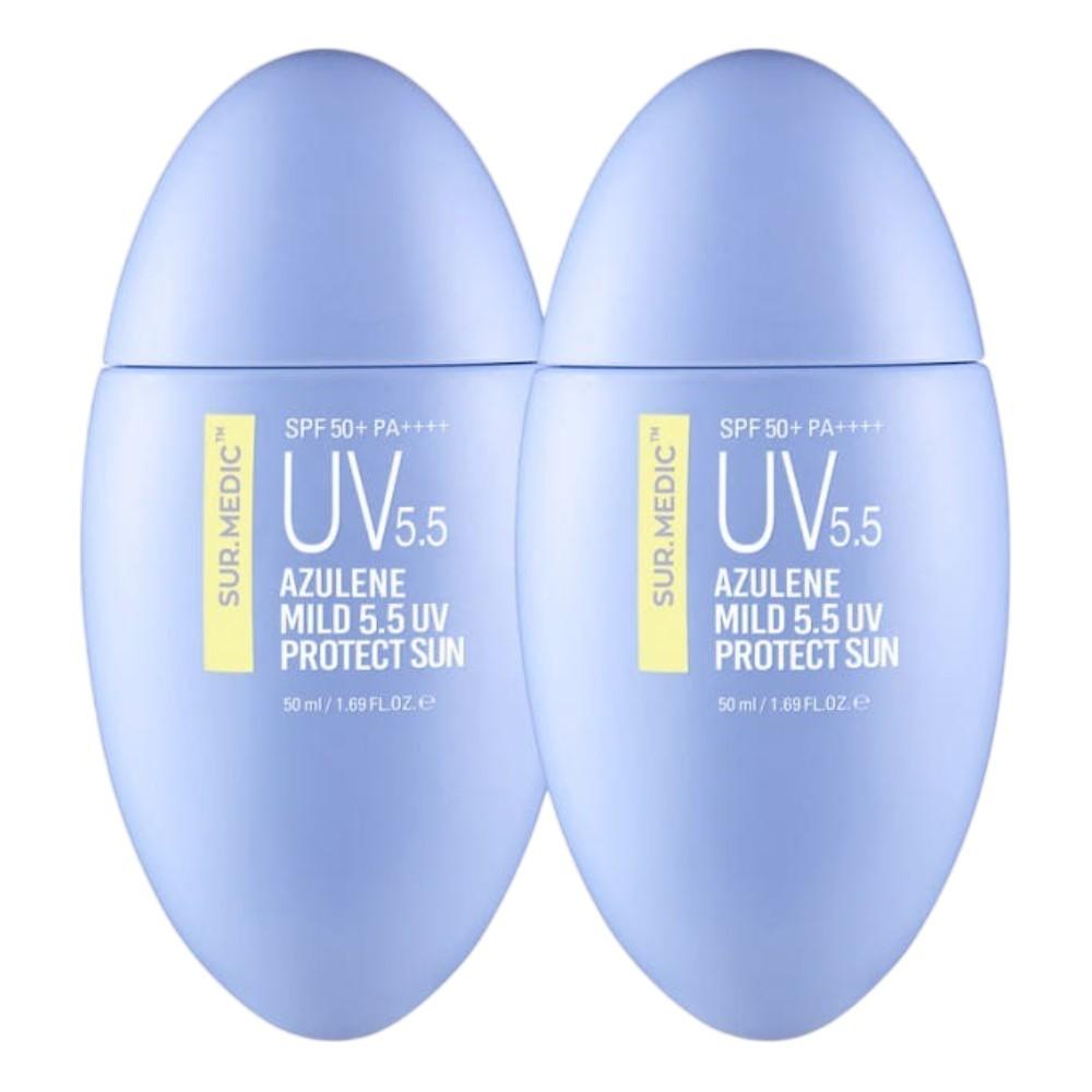 

NEOGEN Sur.Medic+ Azulene Mild 5.5 UV Protect Sun SPF50+ PA++++ 50ml (1+1 Bundle)