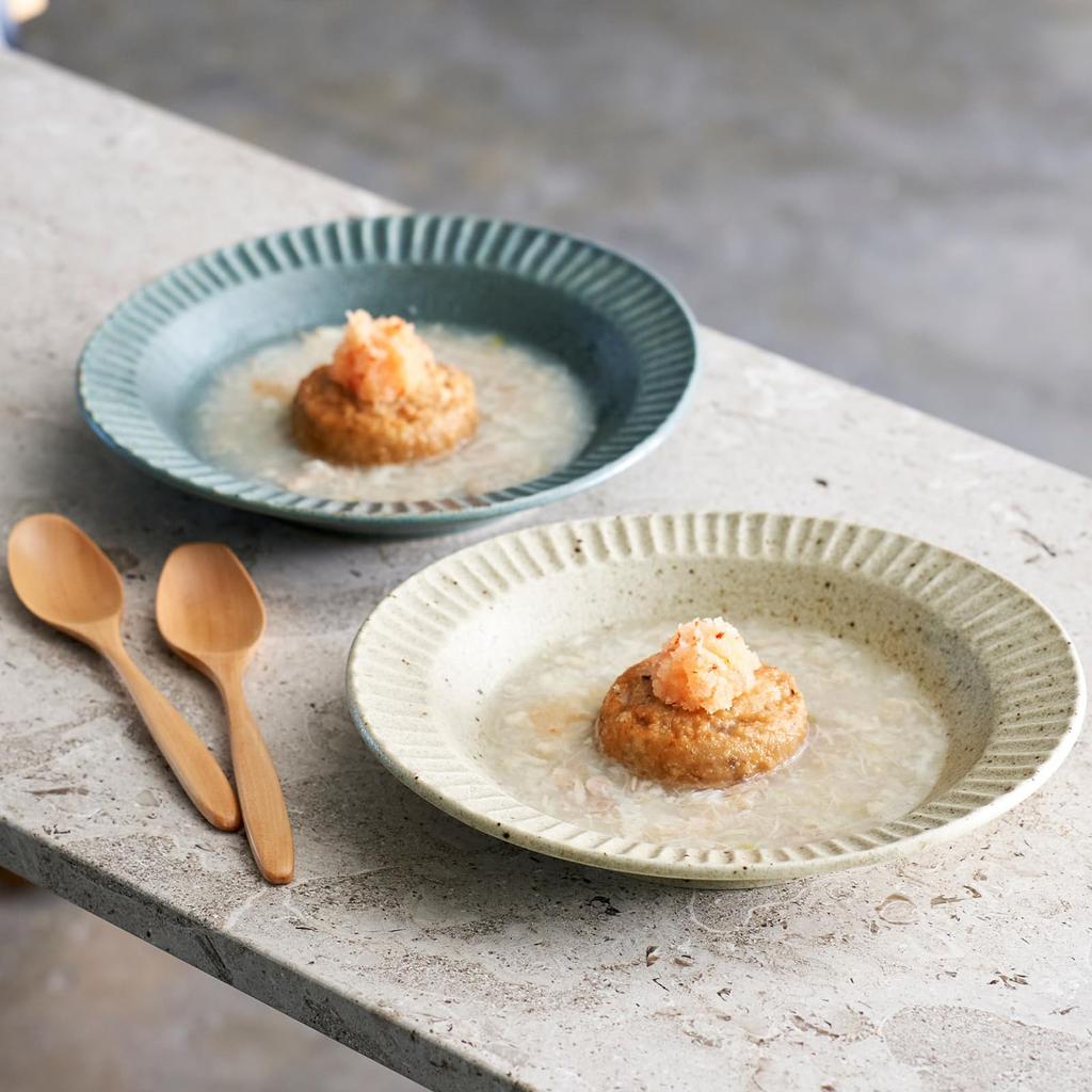 Aito Seisakusho Curry and Pasta Gift 23 x 22 Includes Wooden Spoon Mino Dishwasher and Microwave Perfect for and Made in Gray and Product Number