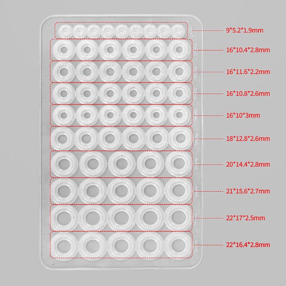 1Sheet S/L Pipe Connection Gasket Leak-proof Faucet Leak Repair Kit Faucet O-Ring Sealing Gasket