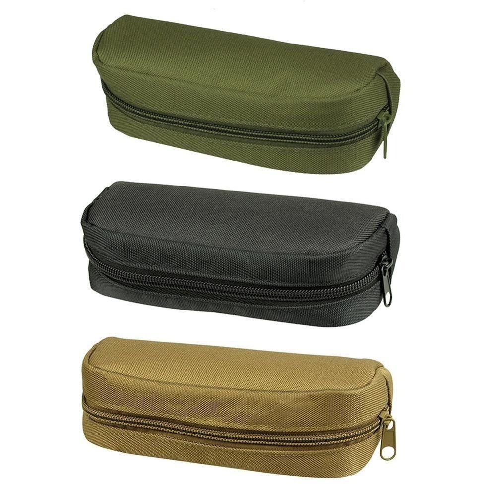Large Capacity Zipper Sunglasses Bag Waist Hanging Eyeglasses Case Bag Outdoor