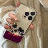 Summer Beach Sunset Palm Tree Clear Phone Case For Samsung Galaxy S26 S24 S25 S23 Ultra S22 S21 S20 Plus FE A50 A71 Soft Cover