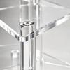 Three-Tier Acrylic Display Storage System Saving Countertop Organizer