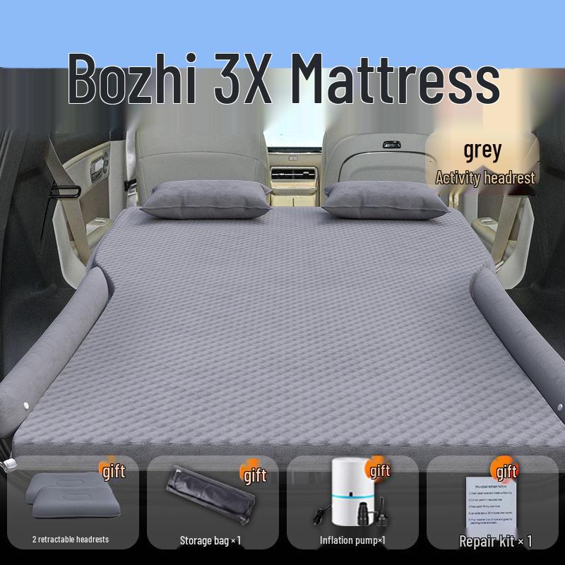 Inflatable Car Bed Mattress for GAC Toyota IZOA - Rear Seat & Trunk Sleeping Pad
