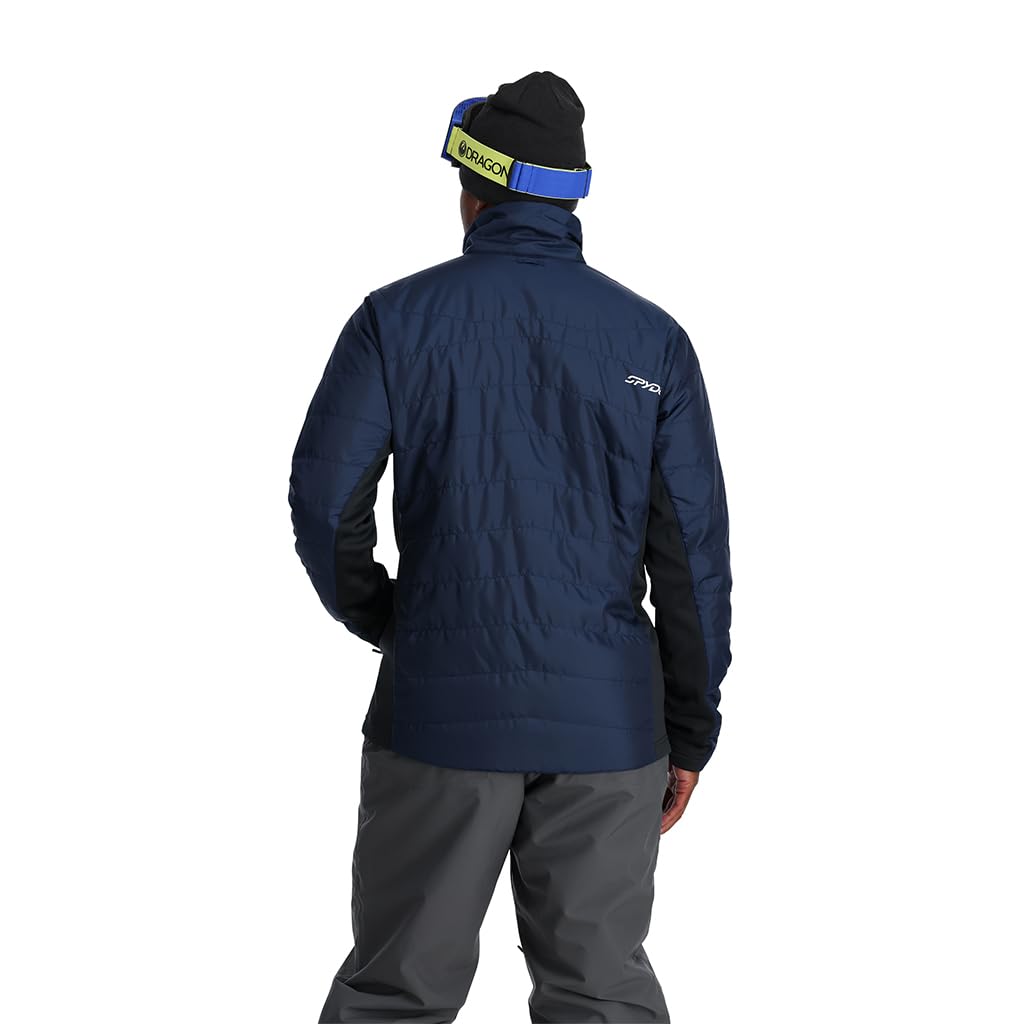 Spyder Insulated Ski Jacket GRAND 3 IN Electric Size L Men's (EXO SHIELD Breathable, 3-in-1) [38SA075344 / 1] Outerwear, Blue,