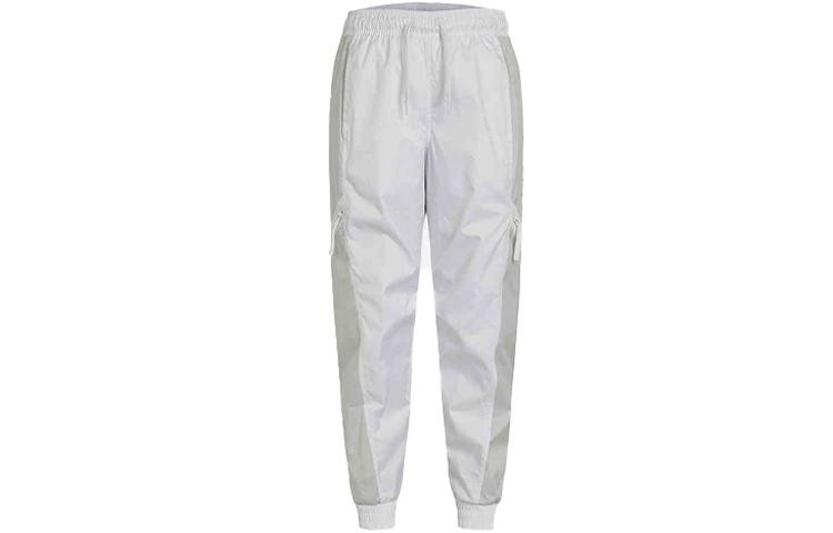 Nike Knitted Sweatpants Men s White Moderate Cuffed Pants DA0241-100 XXL