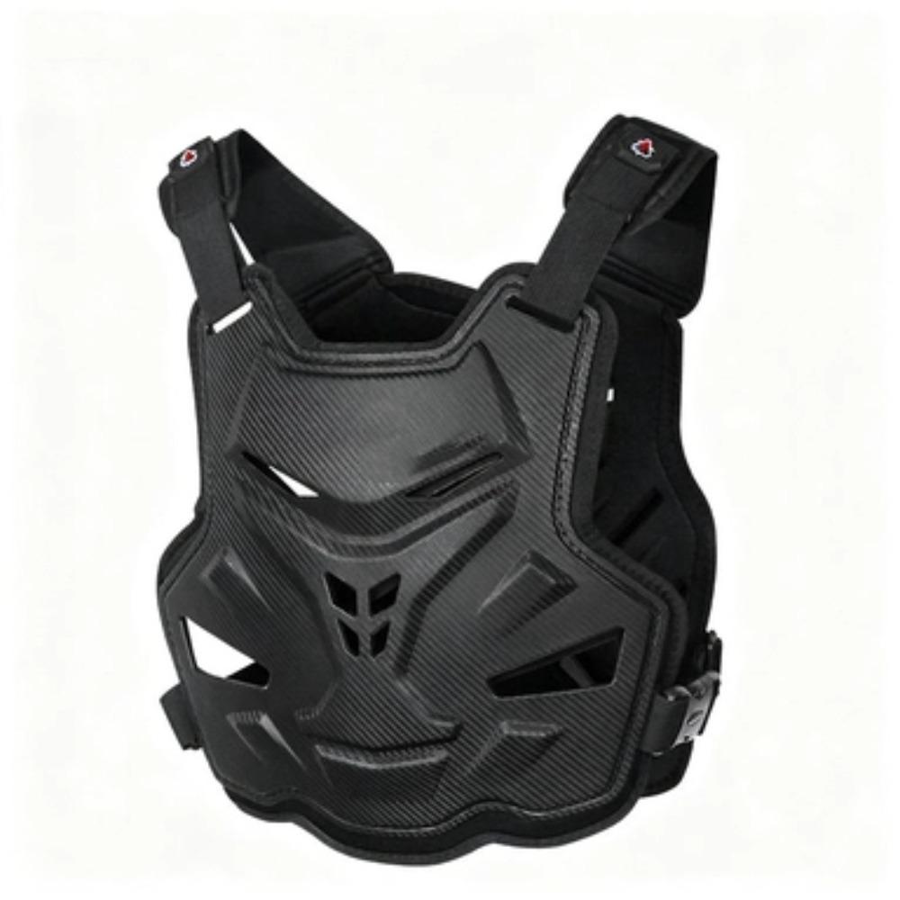 Motorcycle Armor Shirt Jacket with Chest Guard, Summer Impact Resistant Protective Top for Off-Road Racing Riding