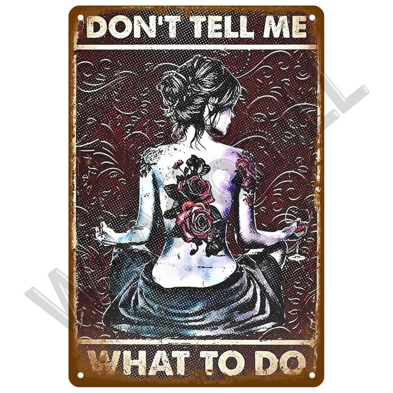 Retro Tin Sign For Cafe Garden Decorations Vintage Metal Sign Home Wall Art Mural Plaque Plate Room Decor Farm Painting Gift