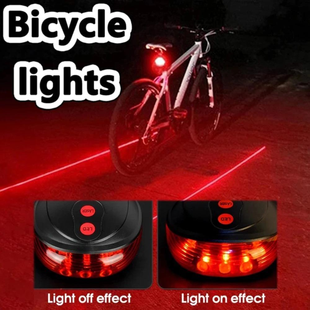 Avertissement de sécurité Feu arrière de vélo LED super lumineux Veilleuse Cyclisme Feu arrière Accessoires de vélo