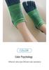 Calzini da Corsa Unisex a Cinque Dita CoolMax: Anti-Abrasione, Asciugatura Rapida, Lycra, Spesso, Design a Dita Separate per lo Sport