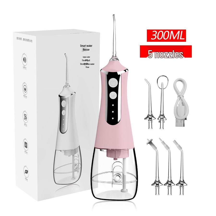 International Large Screen Water Flosser: Portable Electric Oral Irrigator for Dental Care and Teeth Whitening