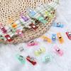 20/40/60PCS Multipurpose Quilting Clips Mix Color Plastic Sewing Clip Fabric Edge Fixed Paper Storage Photo Wall Making Prop ZYF