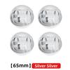 4pcs 3D 56mm 60mm 65mm Car Wheel Hub Centre Cap For Honda Badge Emblem Hub Center Cover Car Logo Sticker Car Styling Accessories ahn256