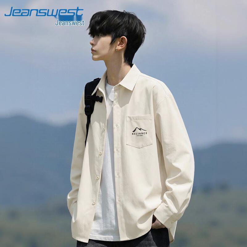 Jeanswest Men s 2026 Spring Loose Fit Casual Shirt 3XL