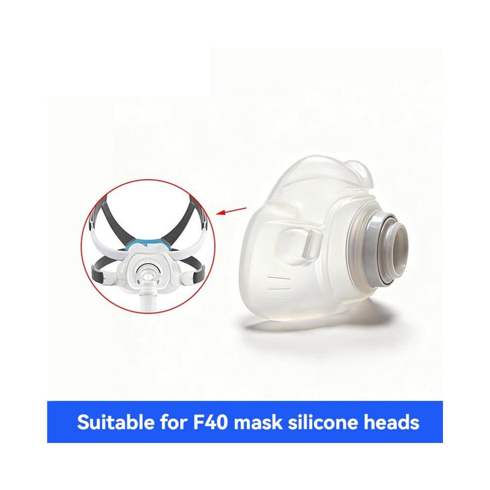 Náhradní polštářek pro masku AirFit F40 celoobličejovou polštářek silikonový nosní díl ventilátor ústa a nos maska střední