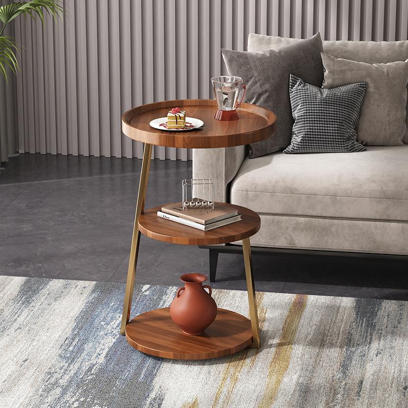 Modern Side Table Storage Standing Coffee Tables Space Saving Coffee Table Design Living Room Auxiliares Balcony Furnlture