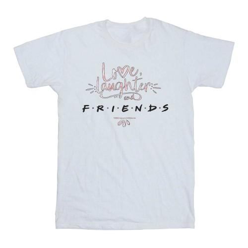 Friends Girls Love Laughter Cotton T-Shirt