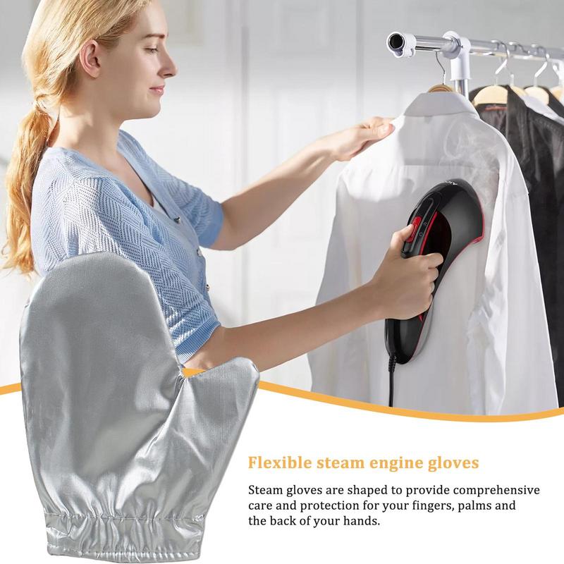 1pcs Garment Steamer Ironing Gloves Anti Steam Glove Heat Resistant Garment Steamer Mitt Garment Steamer Accessories