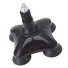 Crutch Tip Slip Proof Walking Cane Foot Tip Good Stability ABS Accessory for Replacement