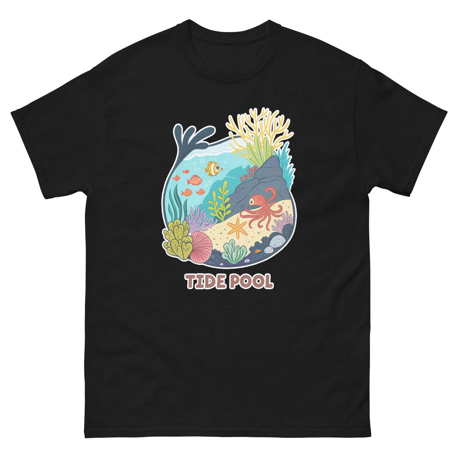 

Tide Pools Ocean Beach Water Marine T-Shirt 2XL