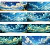 Pet Tape Journal Van Gogh's Starry Sky Sky Collage Decoration DIY Scrapbooking Landscaping Sky