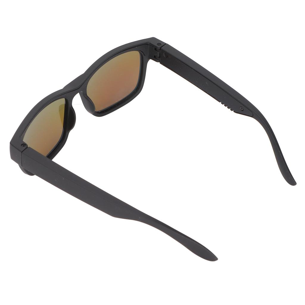 Smart Glasses Stereo Noise Cancelling Wireless Bluetooth Sunglasses with Headphone for Cycling Running Driving Fishing