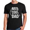 Reel Cool Dad Mens T Shirt Funny Fishing Angling Carp Fisherman Gift for Dad Top