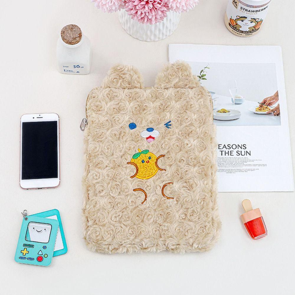 Portable Rabbit Case 9-11 Inch iPad Protective Case Cute Notebook Storage Bag  for Women Girl