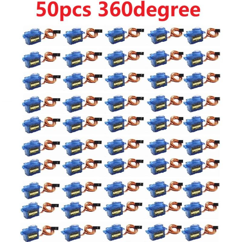 2/5/10/20pcs SG90 Servo Motor Micro 9g 180 360 Degree Mount SG90 Kit Without Metal Gear Pro RC Car Toy Airplane Arduino DIY