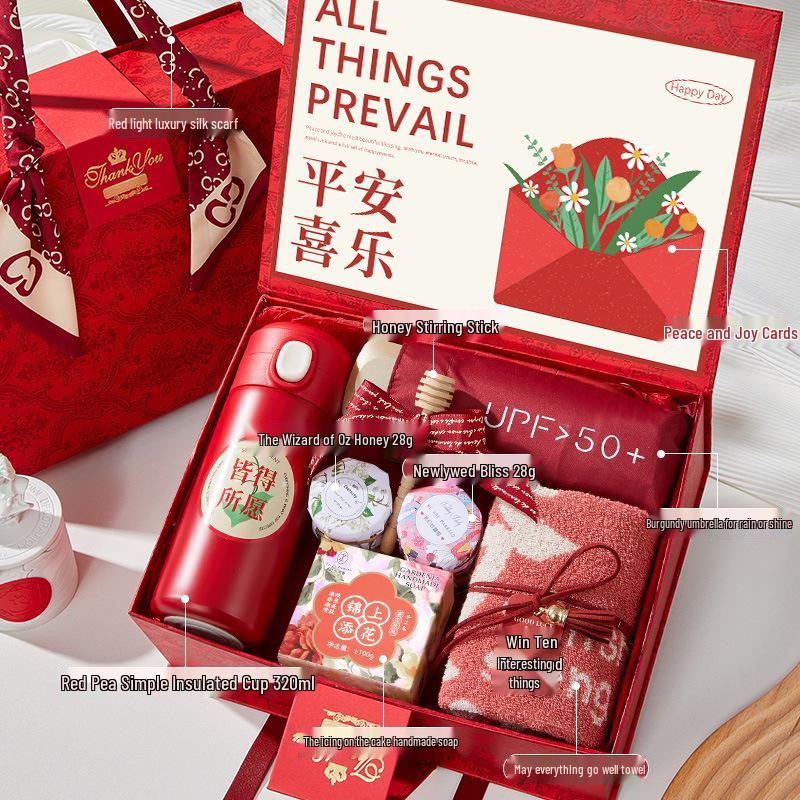 Hochwertige Brautjungfern-Geschenkbox: Einzigartiges praktisches Souvenir für Geburtstage, Hochzeiten und Veranstaltungen