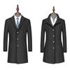 Tromen Women's Professional Mid-length Wool Coat