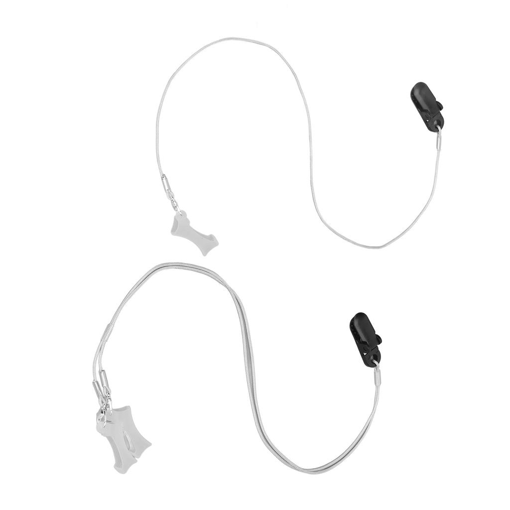 Sound Aid Clip Protector Lanyard Fixation Rope Portable Prevent Lost Sound Amplifier Clip Holder Bla