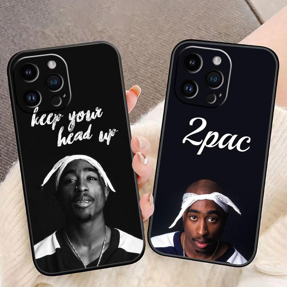 Rapper 2pac Tupac Yinuoda Cover Phone Case For iphone Apple 17 AIR 16E 16 15 14 13 12 11 Pro XR Max 8 7 Plus TPU Case Funda Capa