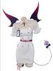 Lavender Keqing Nurse Cosplay PU Size Perfect for Halloween and Christmas Costume, Sexy, Leather, Charming, Devilish, LL,