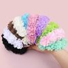 Fashion Chiffon Flower Headbands Plastic Teeth Hairbands Baby Girls Headbands Children Kids Floral Hairband Hair Accessories Set