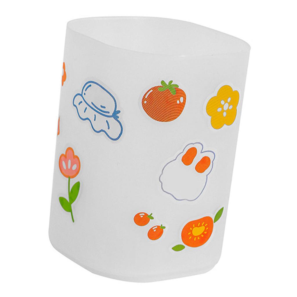 Kulatý držák na tužky Velká kapacita Matný povrch Protiskluzový Stojan na tužky Stolní papírnictví