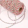 1Roll 100m Festive Holiday Gift Wrapping, DIY Crafts, Bottle & Bookmarks - Durable Decorative Craft Ribbon,Christmas Tree Ribbon