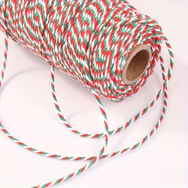 1Roll 100m Festive Holiday Gift Wrapping, DIY Crafts, Bottle & Bookmarks - Durable Decorative Craft Ribbon,Christmas Tree Ribbon