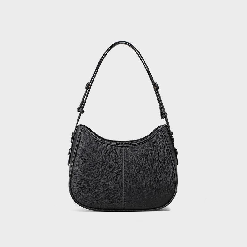 Bags Women's bags Spring, autumn and winter new commuter fashion versatile shoulder bags Premium sense niche leather underarm bags