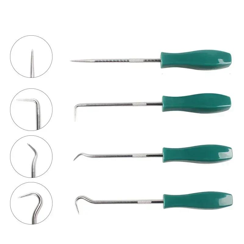 1/4PCS New 165mm Car Auto Vehicle Oil Seal Screwdrivers Set O-Ring Seal Gasket Puller Remover Pick Hooks Repair Tools for Car