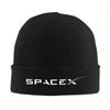 New Spacex White Logo Hat Autumn Winter Skullies Beanies Street Cap Unisex Acrylic Knitted Hat
