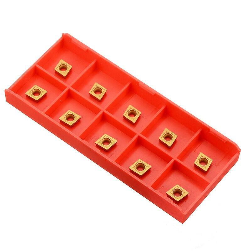 10pcs CCMT060204-HM YBC251 Lathe CNC Carbide Blades Insert for Turning Tool
