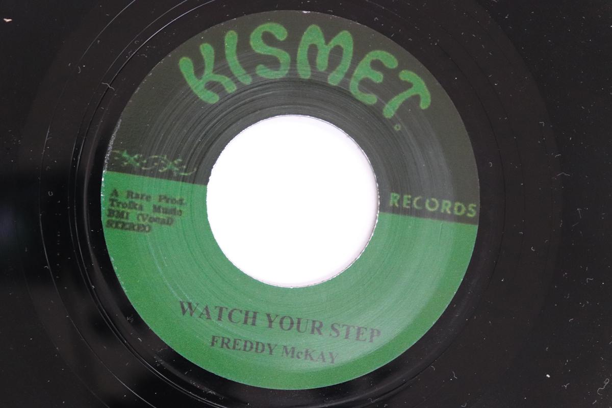 

7inch Record FREDDIE MCKAY - Watch Your Step / So Long Farewell NONE KISMET 2013 UK Reggae, Ska & Dub Used