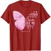 Spanish Religious Verse Butterfly Graphic Tee Men Christian Faith Themed Casual Tshirt