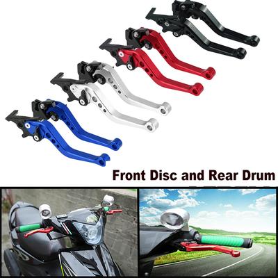 Universal Motorcycle Brake Levers  Motorcycle Accessories Modified Horn Adjustable Hand Lever GY6