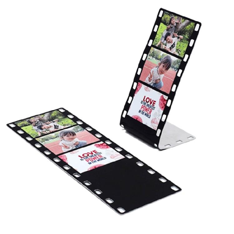 Sublimation Blank Photo Frame DIY Aluminum Picture Frames Tabletop Ornaments