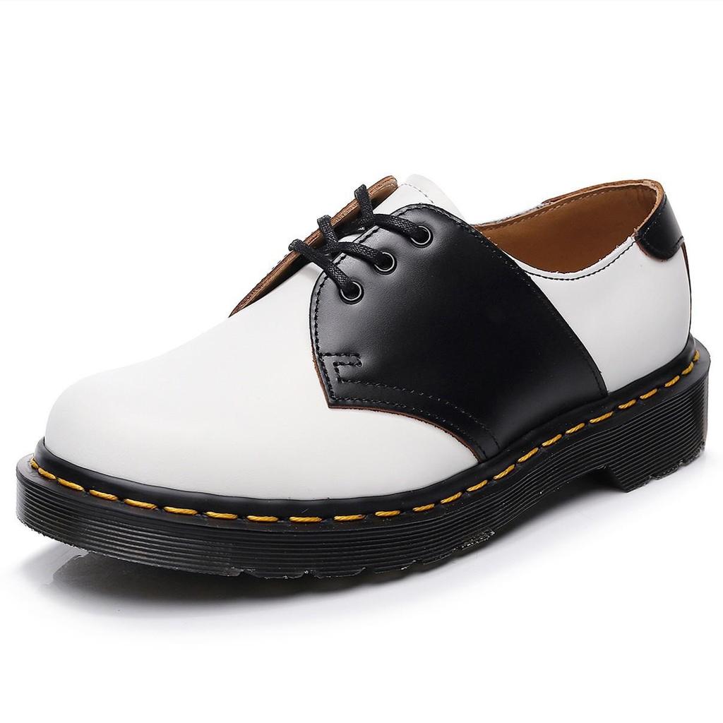 Men's & Women's Cross-border 1461 Genuine Leather Ankle Boots - British Style, Plus Size, Round Toe, Casual Workwear