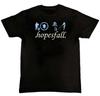 T-shirt da Uomo e da Donna Vtg Hopesfall Band Stampa Grafica Unisex T-shirt da Uomo S M L XL 2 3 4 XL